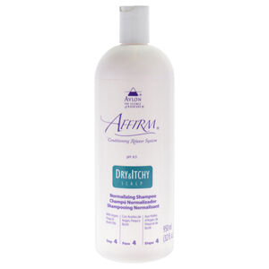 Affirm Dry Itchy Scalp Normalizing Shampoo by Avlon for Unisex - 32 oz Shampoo